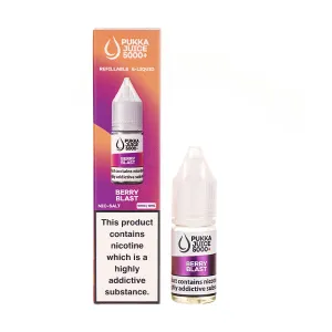 Berry Blast Nic Salt E-Liquid by Pukka Juice 5000 