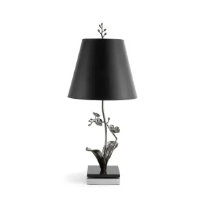 Black Orchid Table Lamp