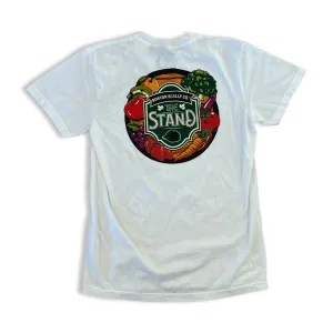 Boston Scally The Stand Tee T-Shirt - Crisp White
