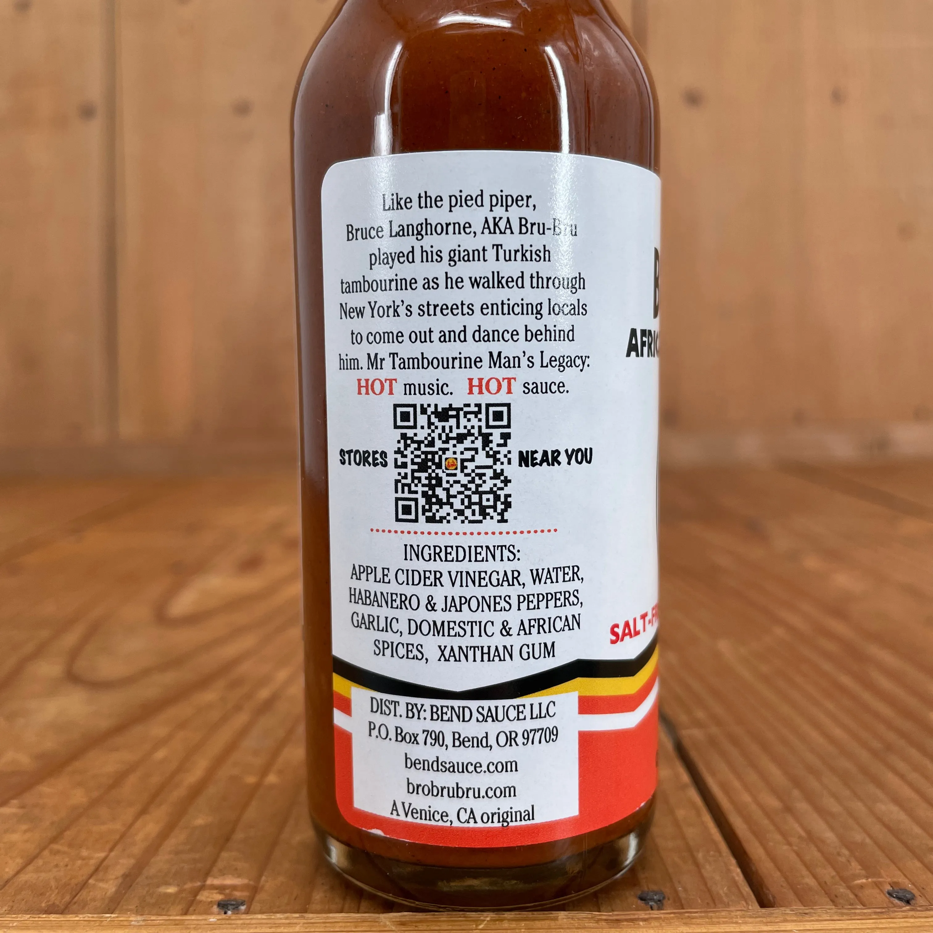 Brother Bru-Bru's African Hot Pepper Sauce - 5floz