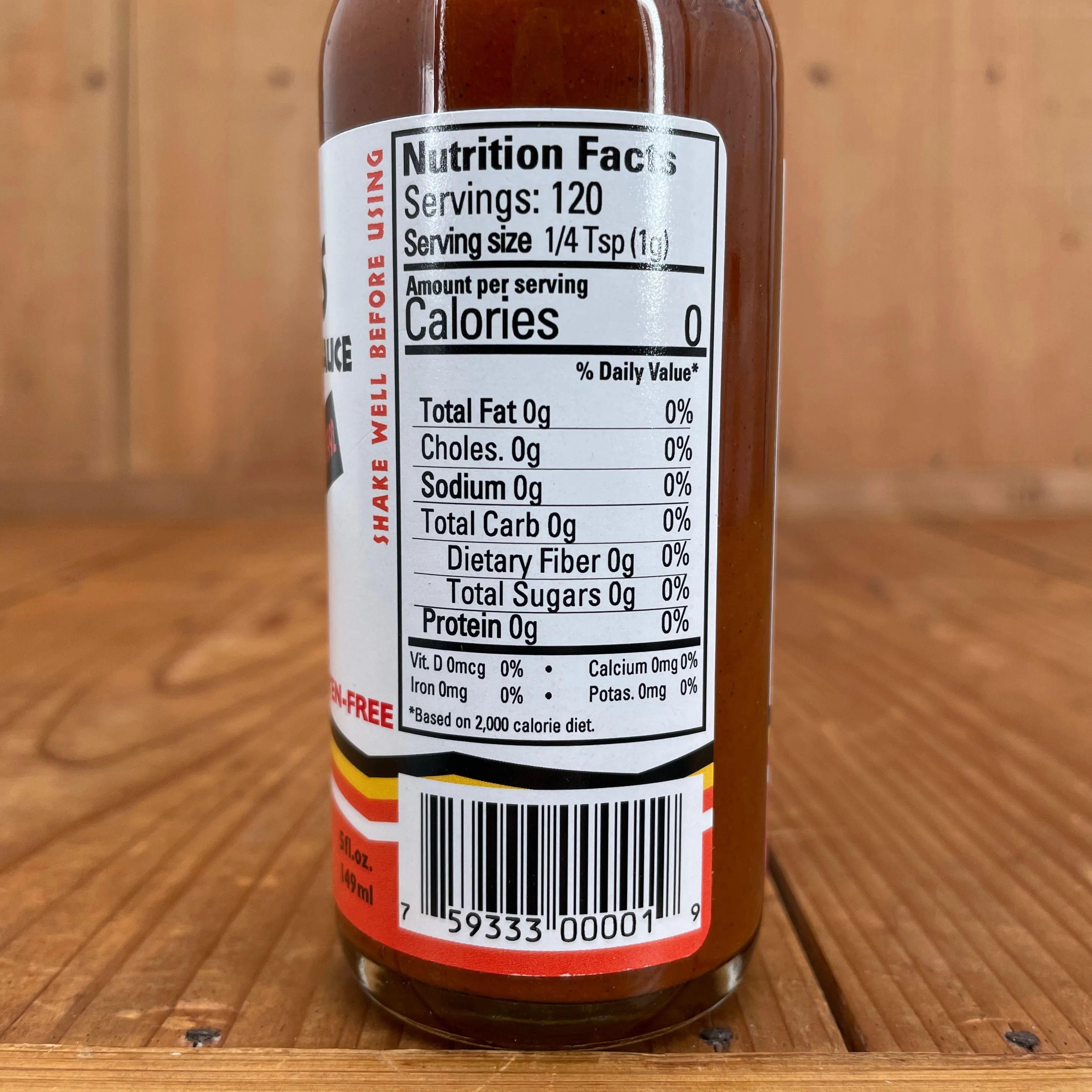 Brother Bru-Bru's African Hot Pepper Sauce - 5floz