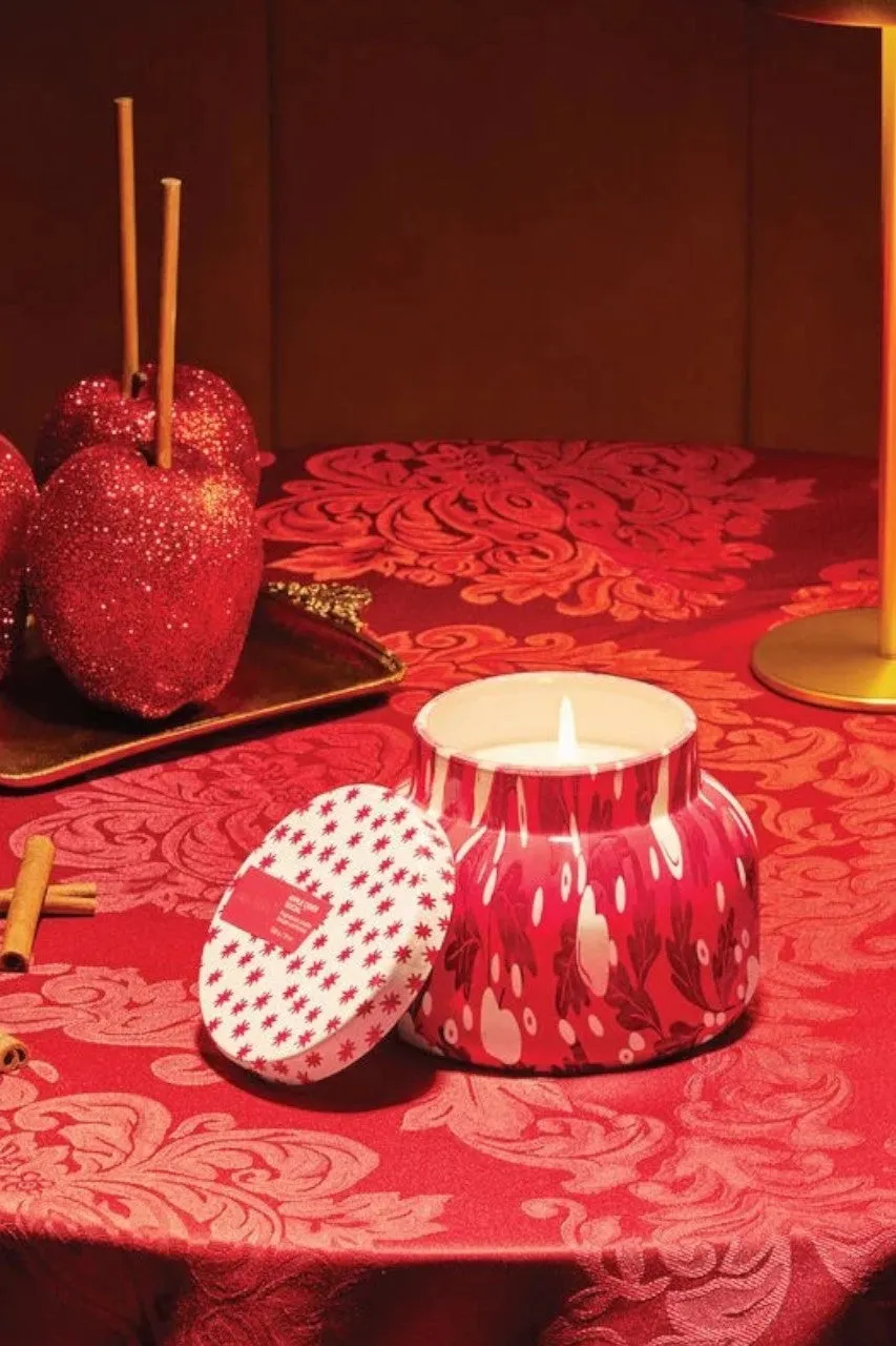 Capri Blue Apple Cider Signature Jar Holiday Pattern Play