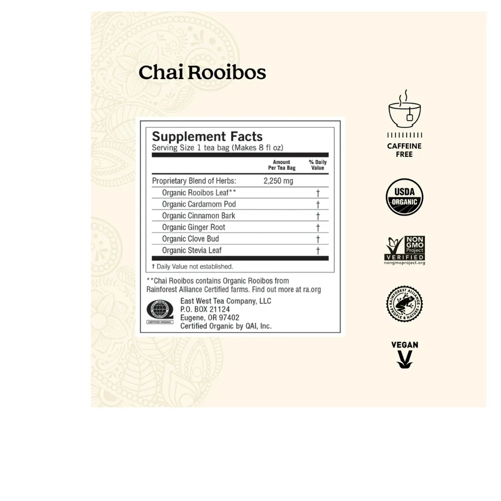 CHAI ROOIBOS TEA