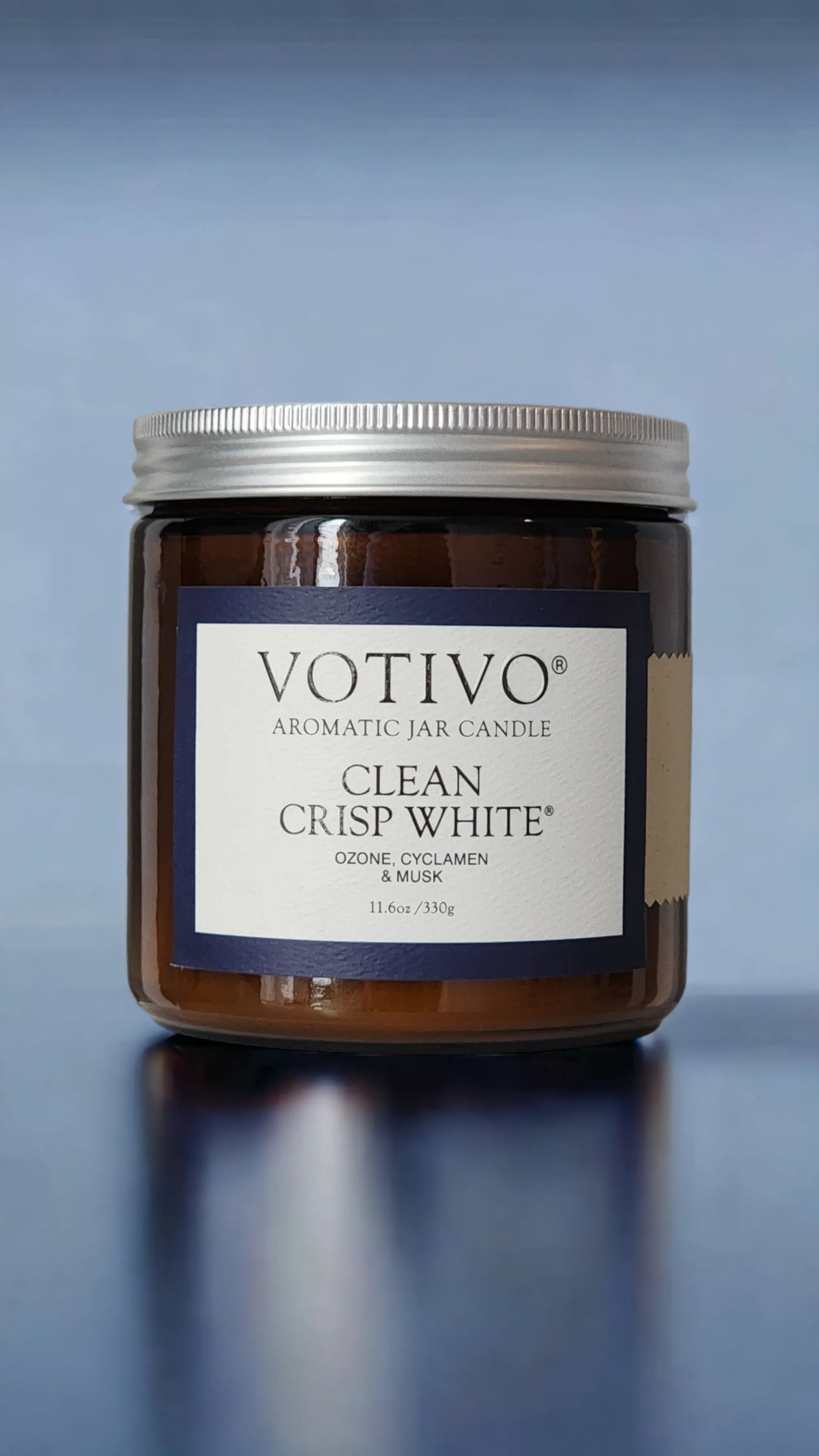 Clean Crisp White 11.6oz Jar Candle