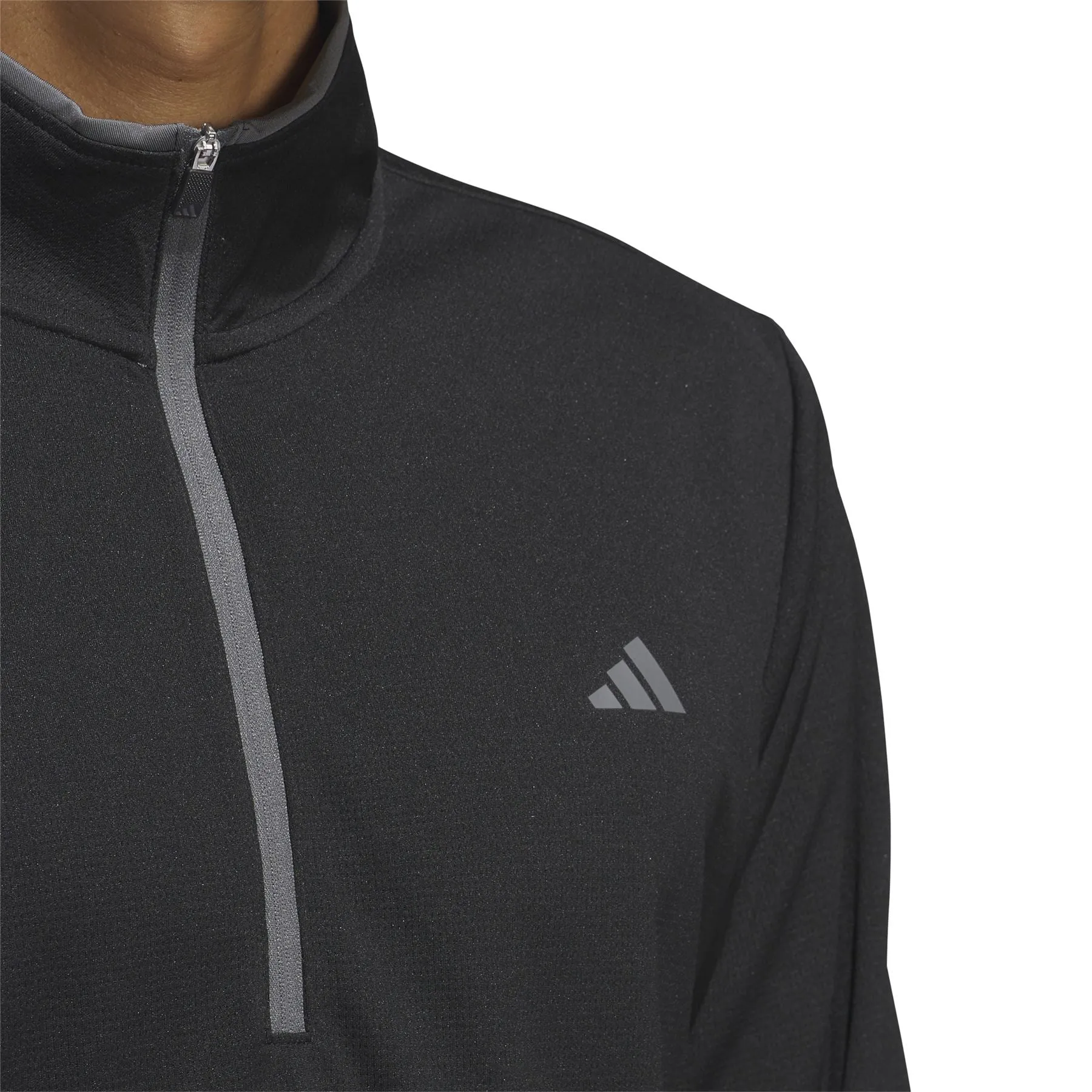 Core Lightweight Regular Fit Half Zip Mid Layer Black - 2024