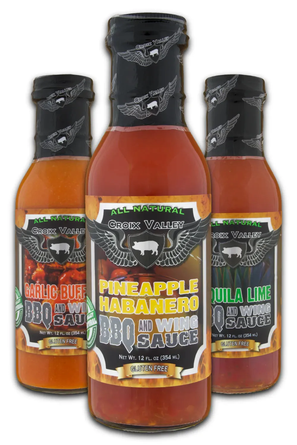 Croix Valley's Pineapple Habanero BBQ and Wing Sauce