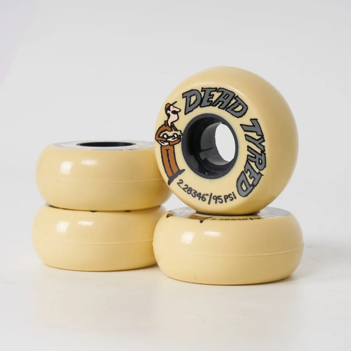Dead "Tyred" 58mm 95a Wheels - Set of 4