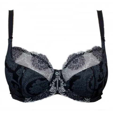 Empreinte Lilly Rose Balcony Bra Black