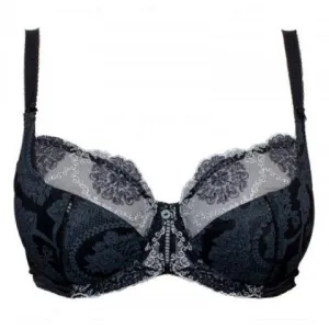 Empreinte Lilly Rose Balcony Bra Black