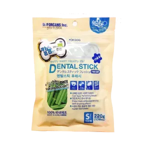 Forcans Dog Dental Stick Fresh With Calcium Small 220g