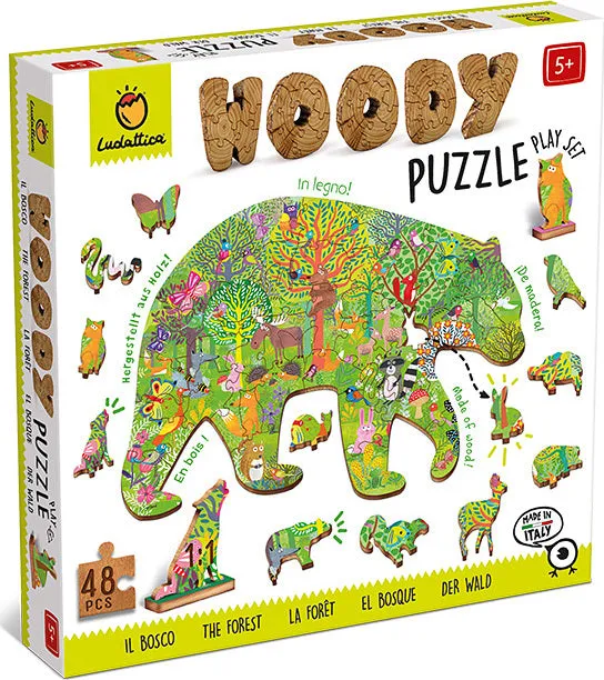Forest Bear Woody Puzzle
