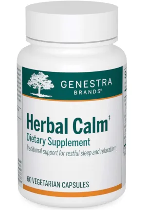 Genestra Herbal Calm 60 Veggie Caps