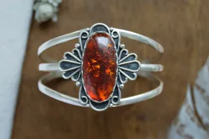 Golden Hour Statement Cuff | Baltic Amber