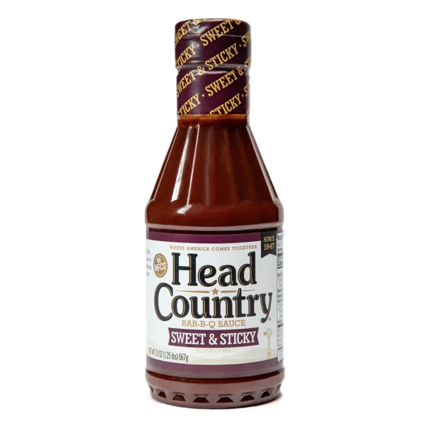Head Country Sweet & Sticky BBQ Sauce 20oz