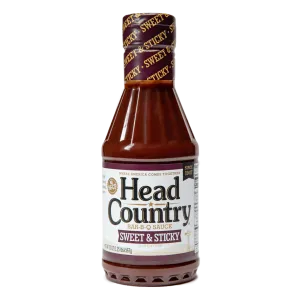 Head Country Sweet & Sticky BBQ Sauce 20oz