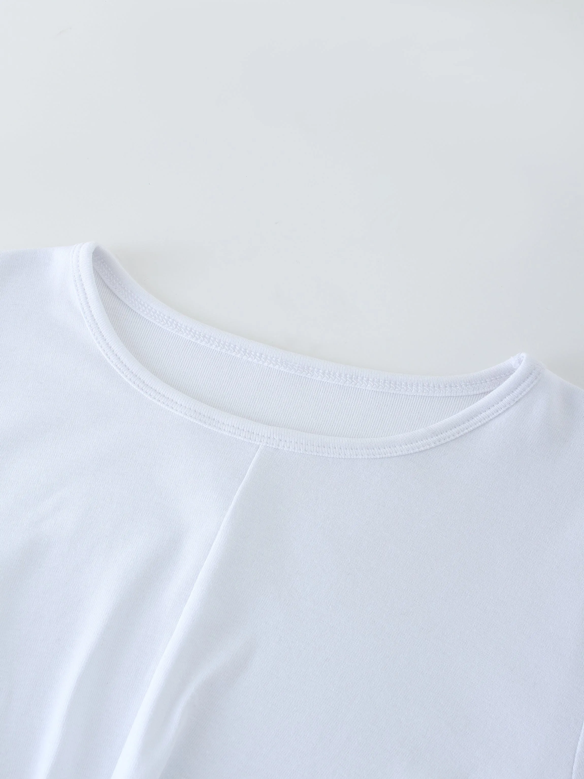 KNOT TEE-WHITE