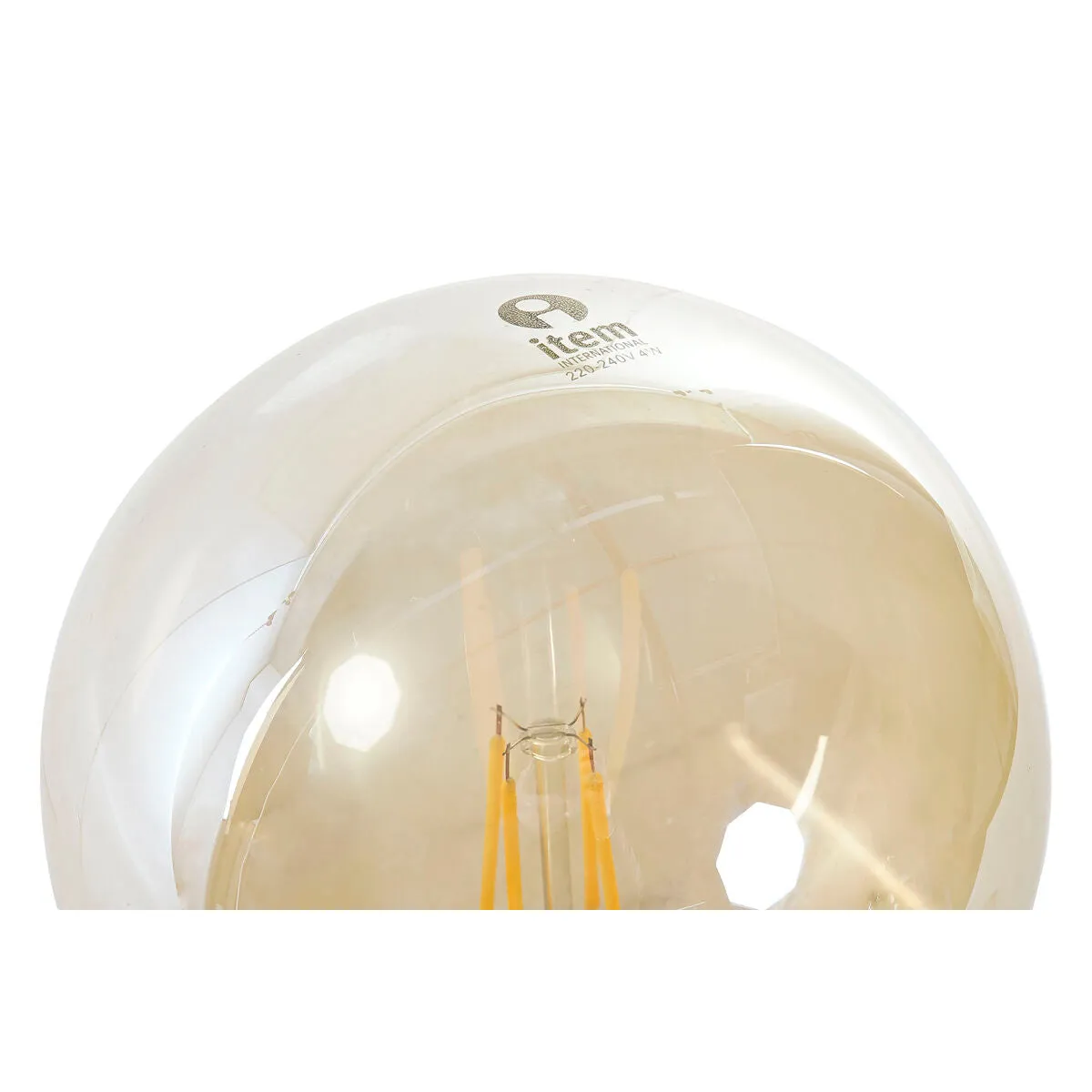 LED lamp DKD Home Decor E27 A   4 W 450 lm Amber 12,5 x 12,5 x 18 cm