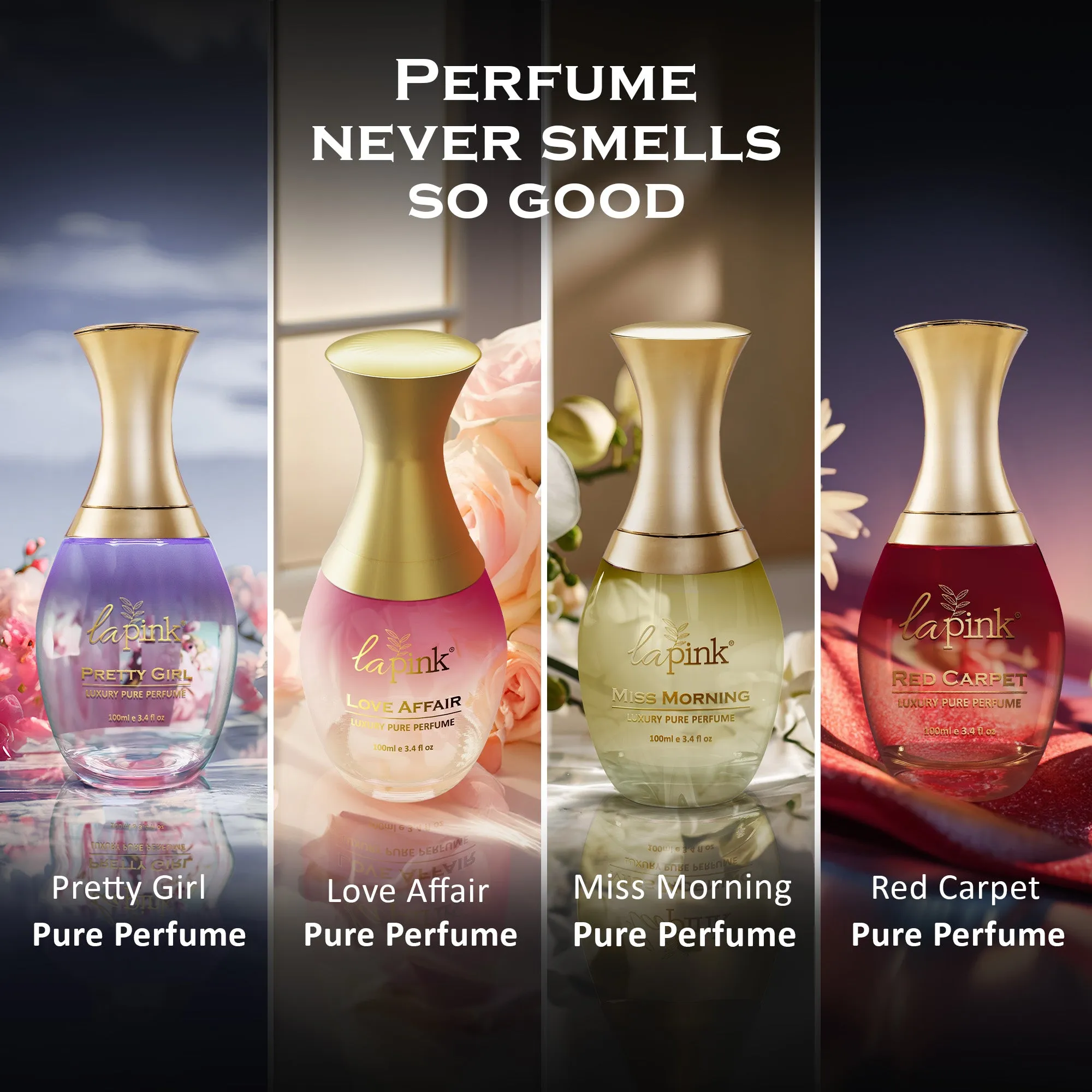 Love Affair French Luxury Pure Perfume for Women - 100ml