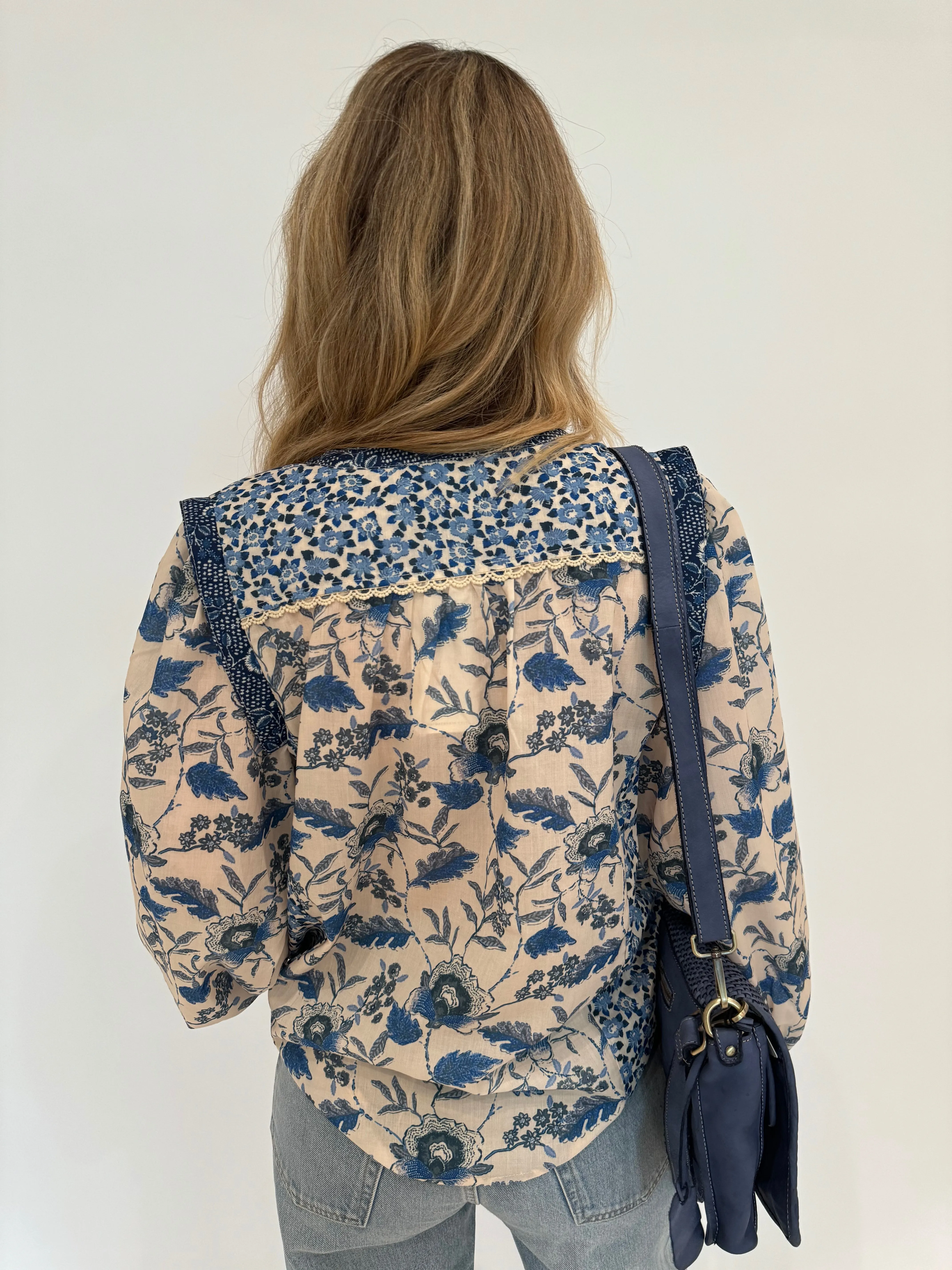 Lucy Floral Mix Print Blouse