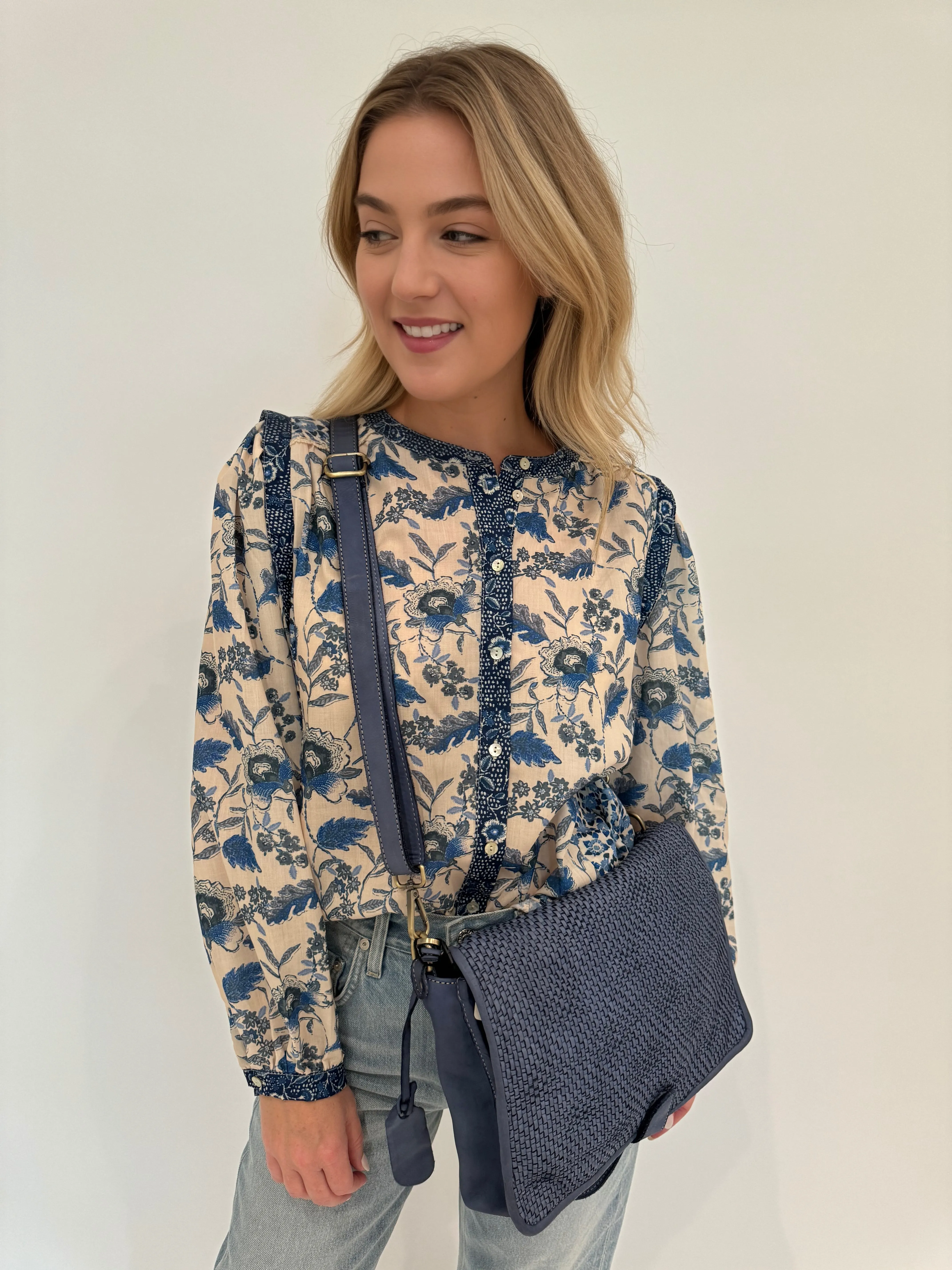 Lucy Floral Mix Print Blouse