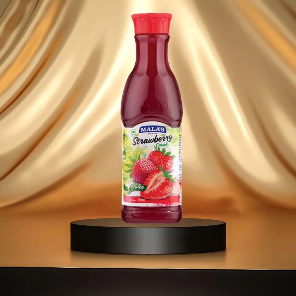 Mala'S Strawberry Crush 1 Litre