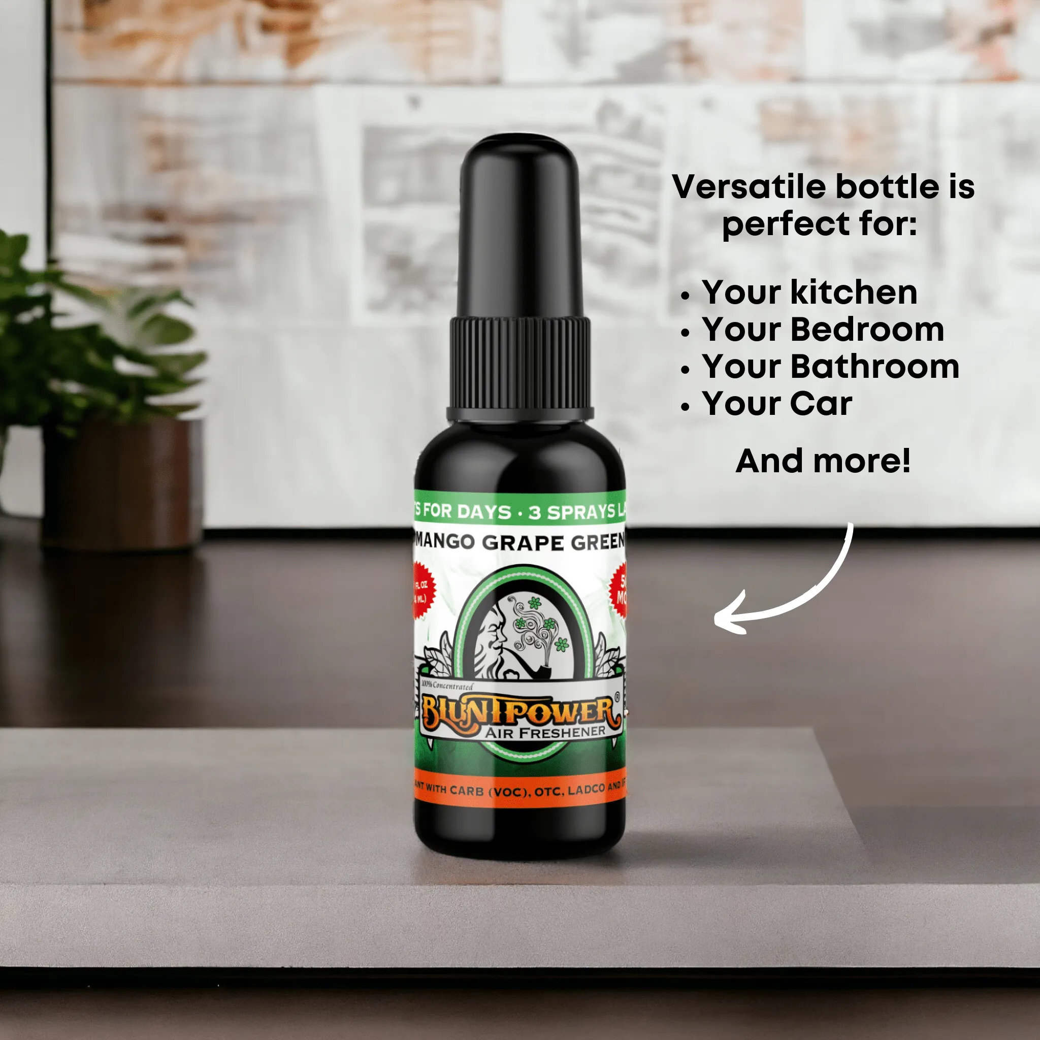 Mango Melon Green Air Freshener Spray