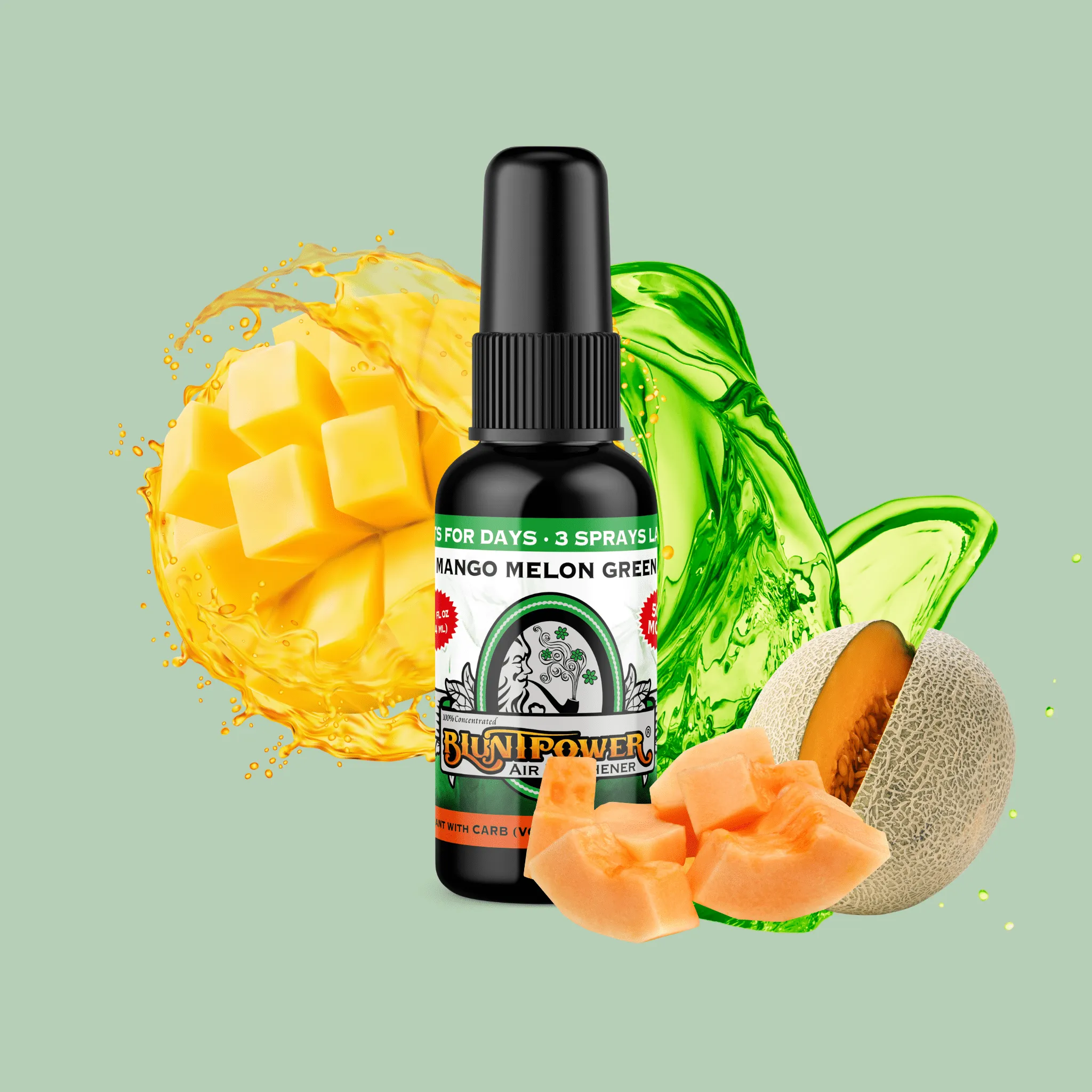 Mango Melon Green Air Freshener Spray