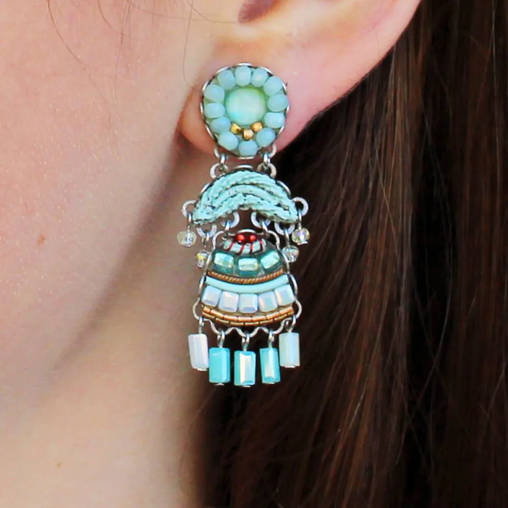 Mint Flavor Adele Earrings