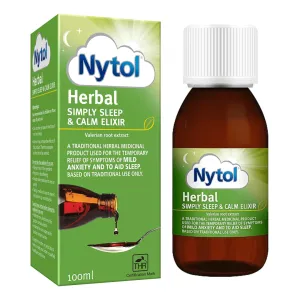 Nytol Herbal Simply Sleep and Calm Elixir - 100ml (A)