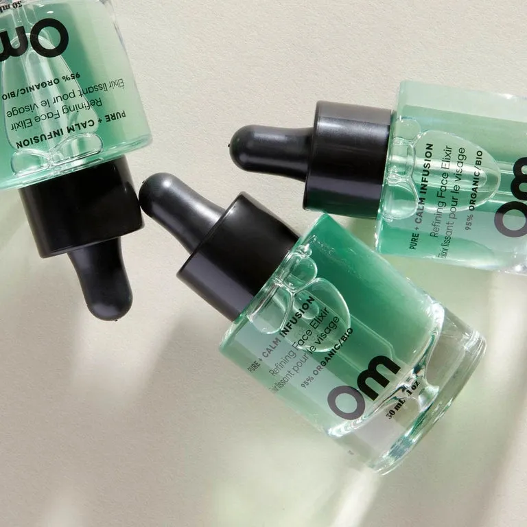 OM - Pure   Calm Infusion Refining Face Elixir