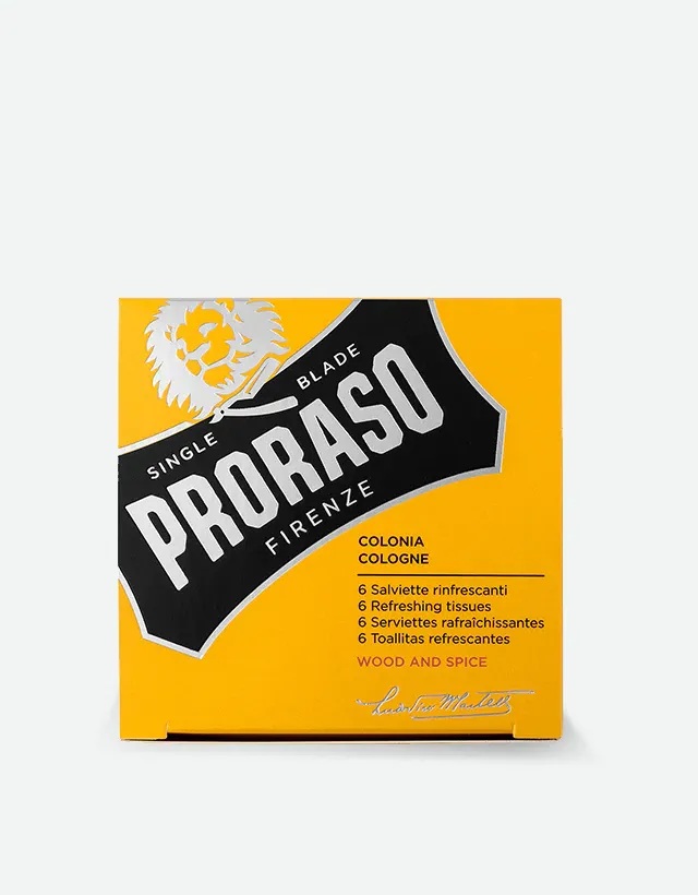 Proraso - Refreshing Tissues, Wood & Spice, 6ml