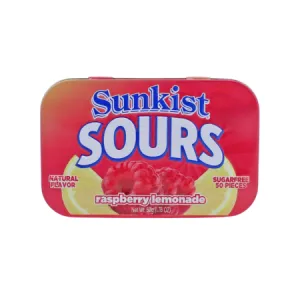 Sunkist Raspberry Lemonade Sours Candy 1.76oz