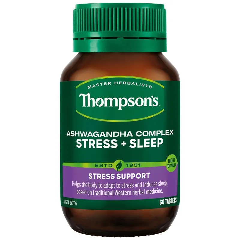 Thompsons Ashwagandha Stress Plus Sleep