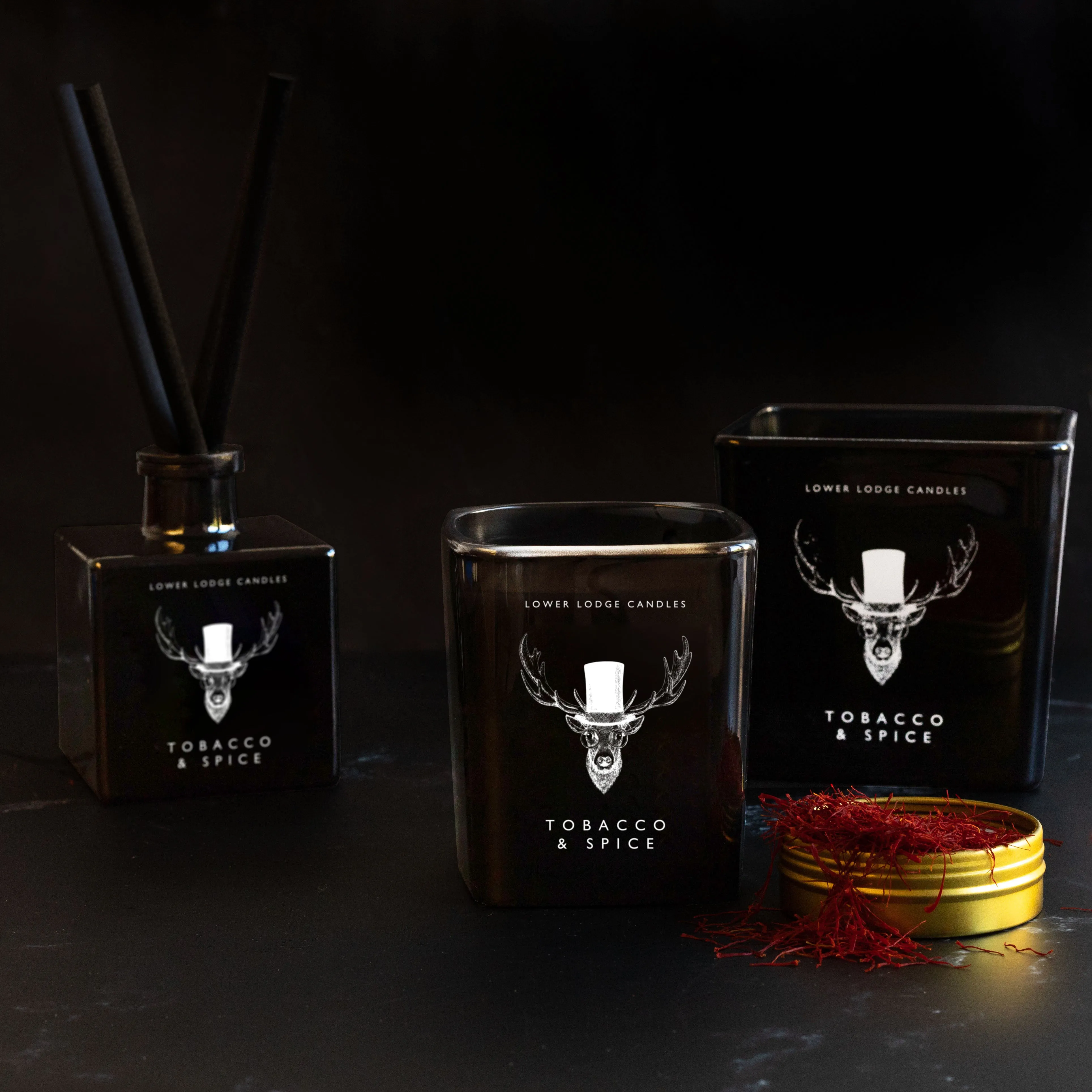 Tobacco and Spice Scented Reed Diffuser