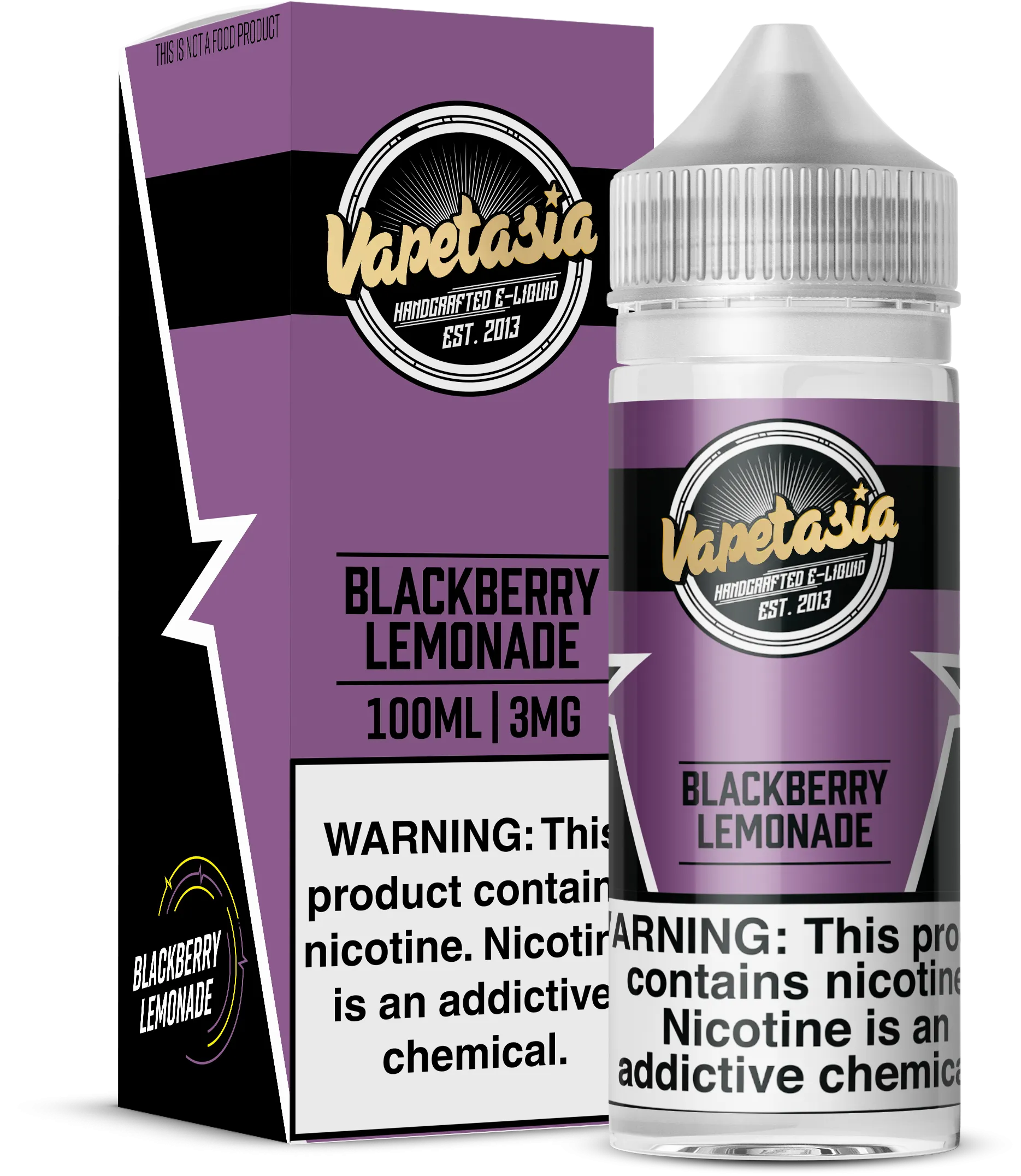 Vapetasia - Blackberry Lemonade 100mL E-Liquid