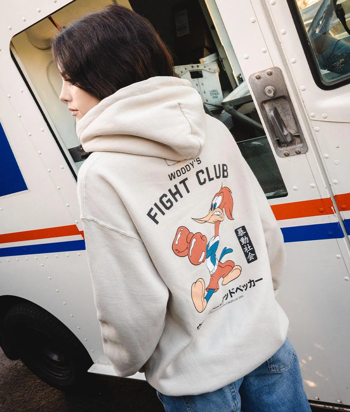 Woody Woodpecker's Fight Club Womens Hoodie